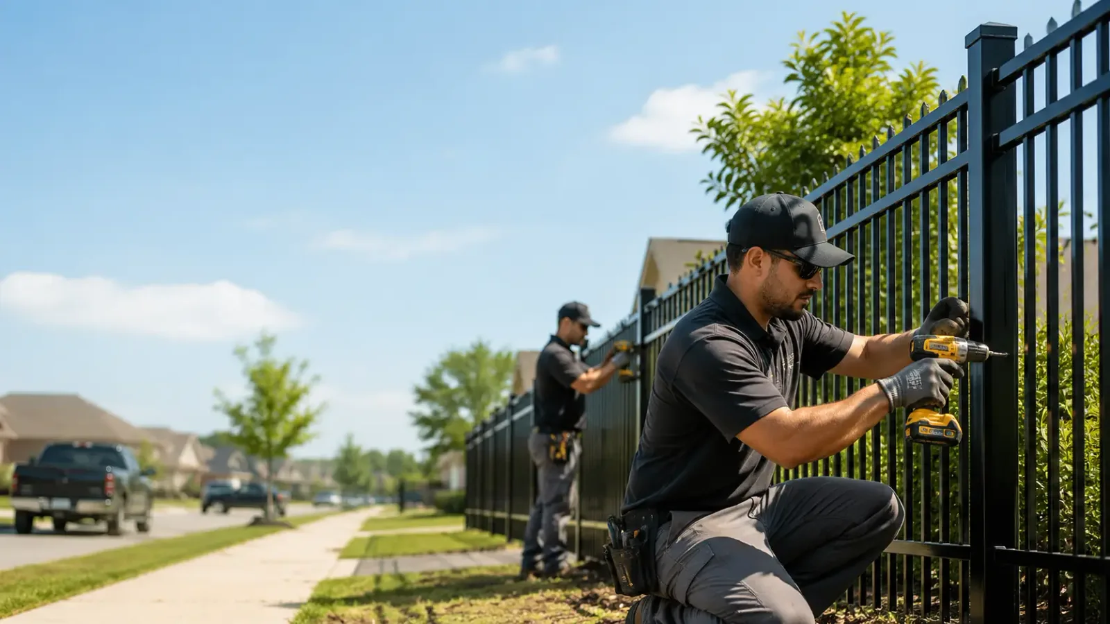 Metal Fence Installation in Camp Springs, MD